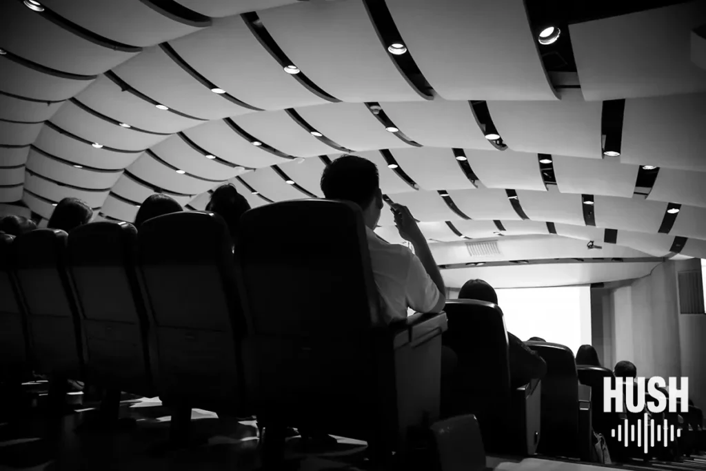 Auditorium acoustics – Acoustic Panels by Hush Soundproofing