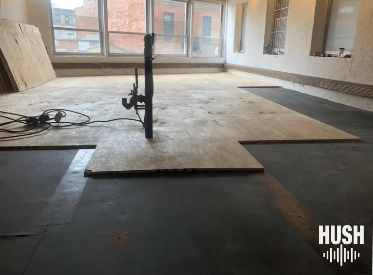 Floor Soundproofing by Hush Soundproofing in New York City