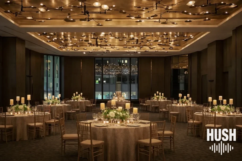 Hotel Soundproofing Banquet Hall NYC Acoustics by Hush