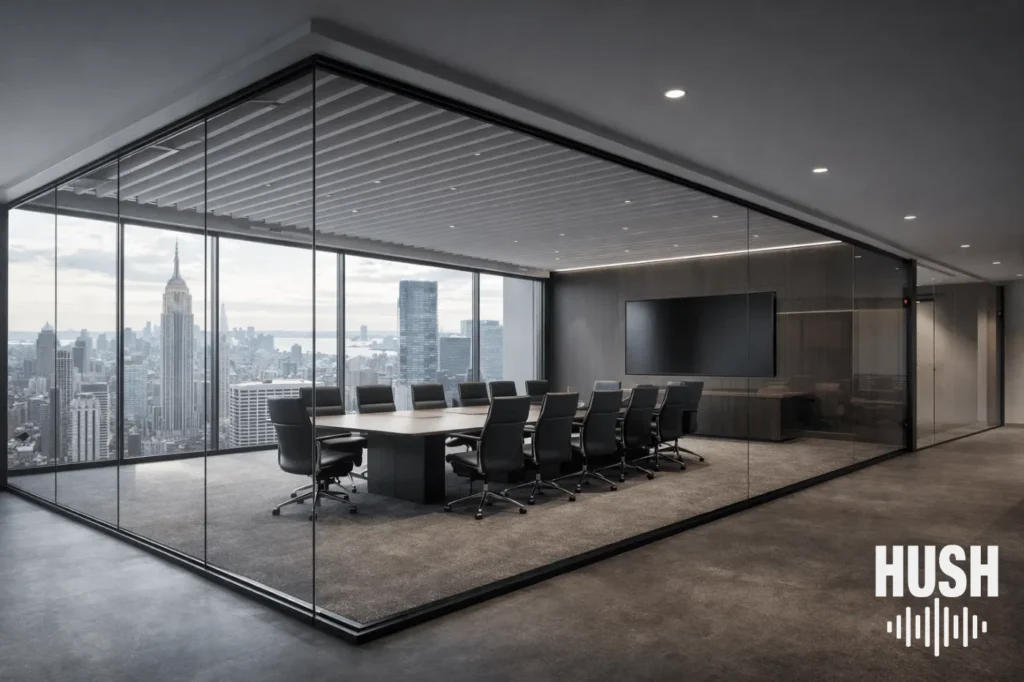 Soundproofing office – Conference Room Soundproofing by Hush Soundproofing