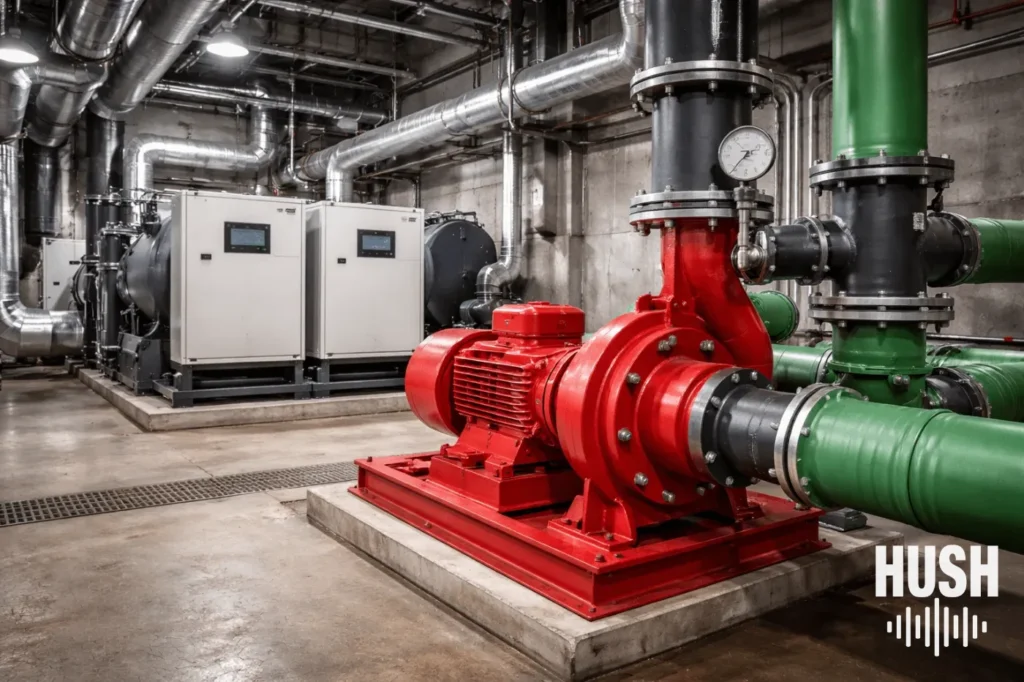 Pump Soundproofing by Hush Soundproofing in New York City