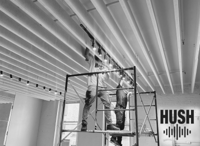 Ceiling Baffles and Acoustic Panels NYC